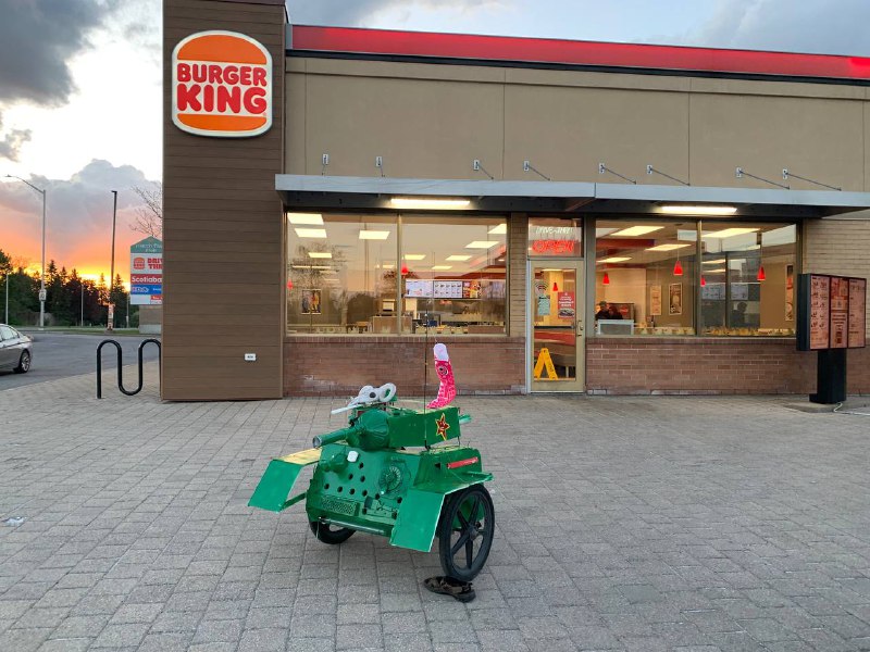 早上好中国现在我有汉堡王👤 来自