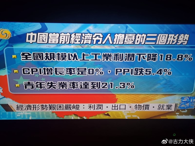 当你们反贼们在担忧中国进入通缩，中国已经采取措施来防止这一问题