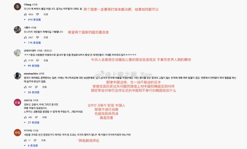 韩国人为自己民族感到骄傲， 虽然也不喜欢安倍，但是没有像贵国人一样招摇