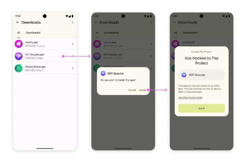 谷歌和网安局试行反诈骗新措施 阻本地安卓用户安装恶意应用