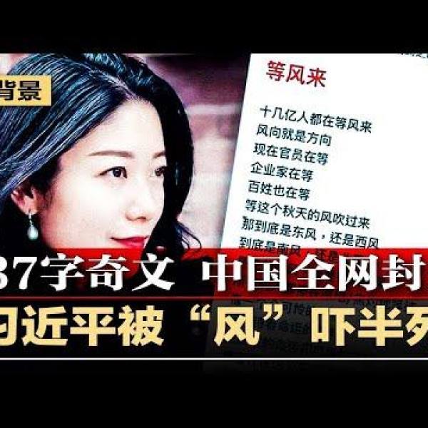 #习大大封杀的歪嘴诗《等风来》作者