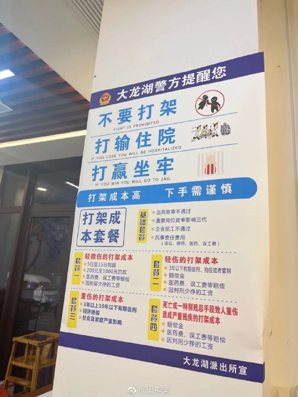 又开始吓人了，花点钱就能出来的监狱，吓唬屁民投稿By