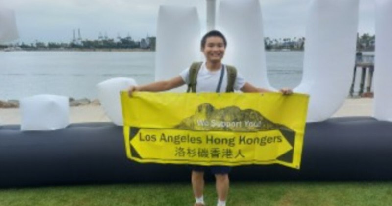 流亡美國香港少年開始就讀大學 沒帶仇怨誓要活好每一天