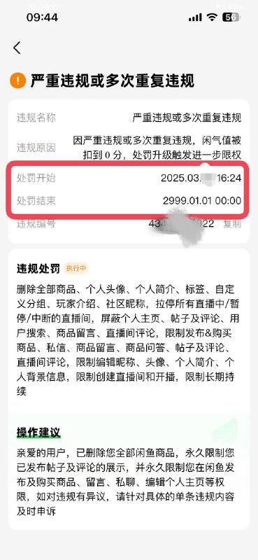 闲鱼嘲讽维尼熊被永久封号By