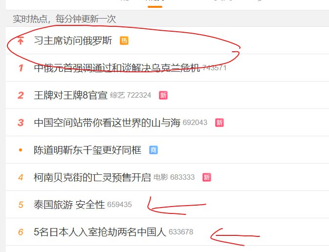 开始造舆论了，外面的世界都是坏人，都想掠夺我们中国人的财产，大家要好好呆着
