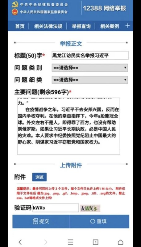 东北访民中纪委网站实名举报习近平🥴#我们怀念他By