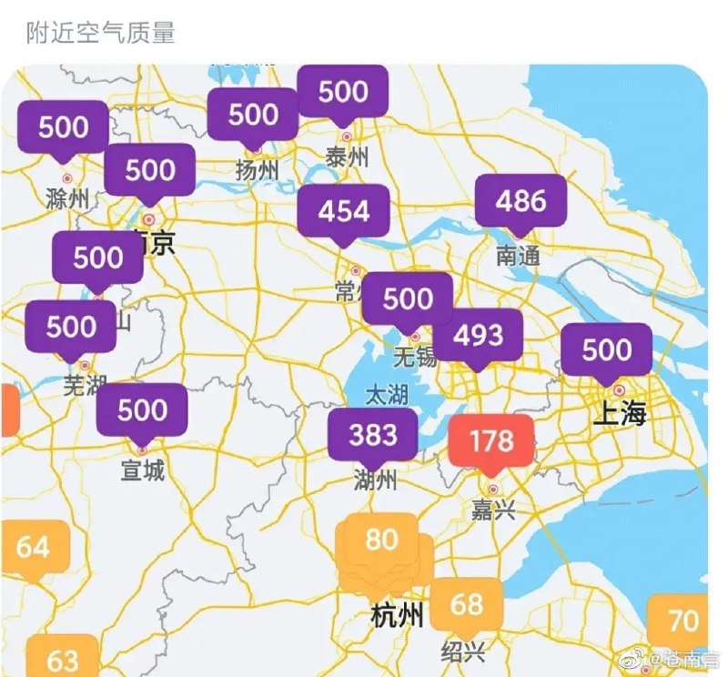 生活在中国你就偷着乐吧，经济最繁华的地区，空气这么糟糕生活在中国你就偷着乐吧，经济最繁华的地区，空气这么糟糕