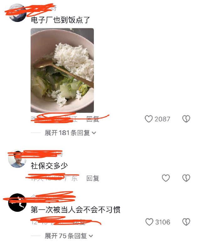 一个在日本工厂，打工的博主晒她的午餐，评论区都是嘲讽😎 匿名投稿一个在日本工厂，打工的博主晒她的午餐，评论区都是嘲讽😎 匿名投稿