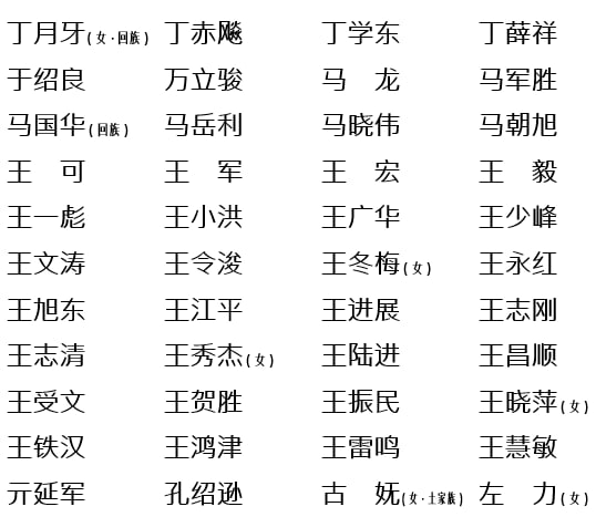 中央和国家机关出席党的二十大代表By