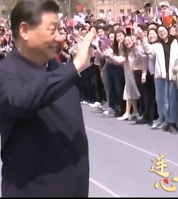 习近平访问清华大学，不让学生叫书记，让他们叫他学长投稿By