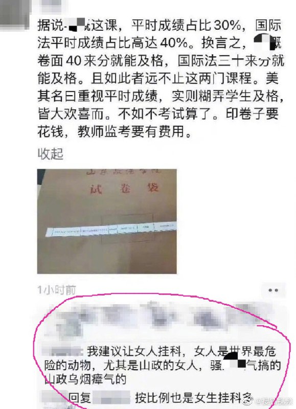 山东政法学院的支强老师投稿By