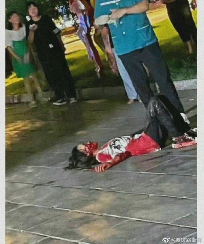 介于中共垃圾政府还捂着消息，只能再次放送13岁女孩