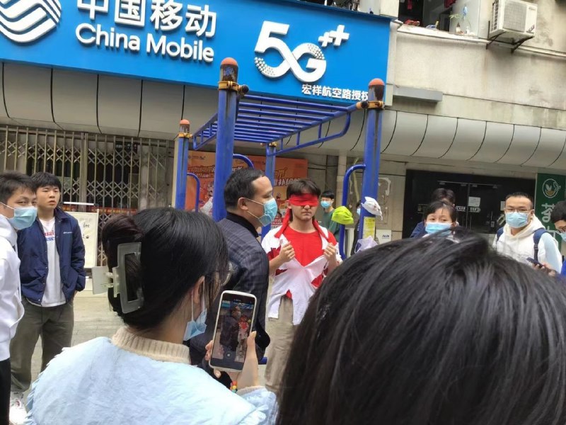 11月26日，武汉，华中科技大学