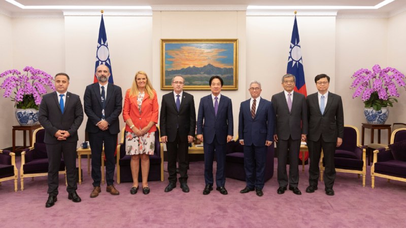 科索沃国会跨党派代表团访台湾与候任总统赖清德会面