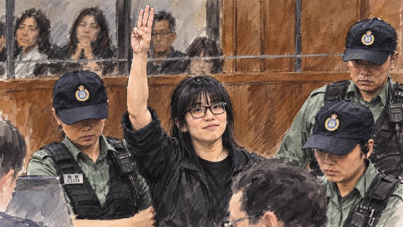 「香港支联会案三人被