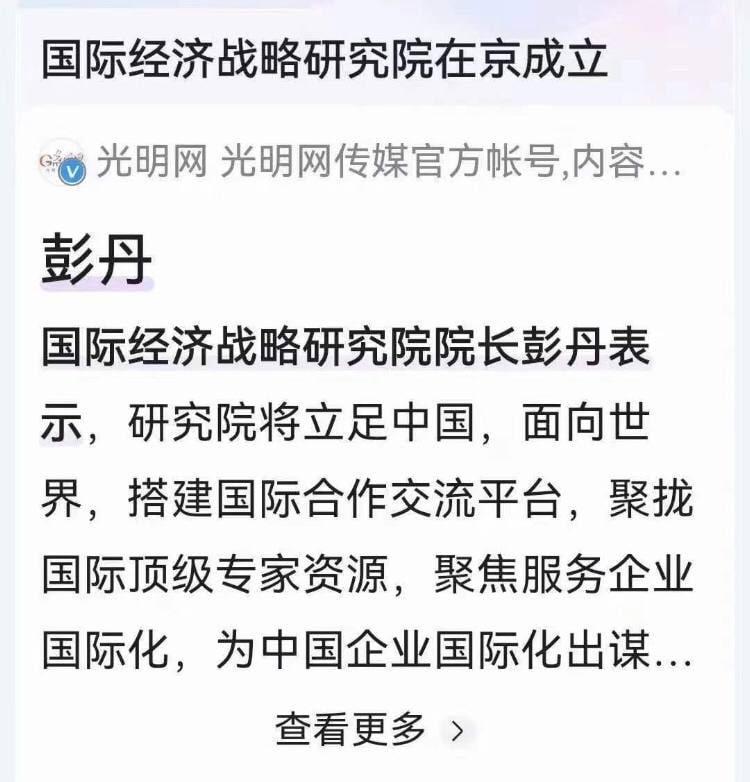 中国 国际战略研究院院长 维基认证