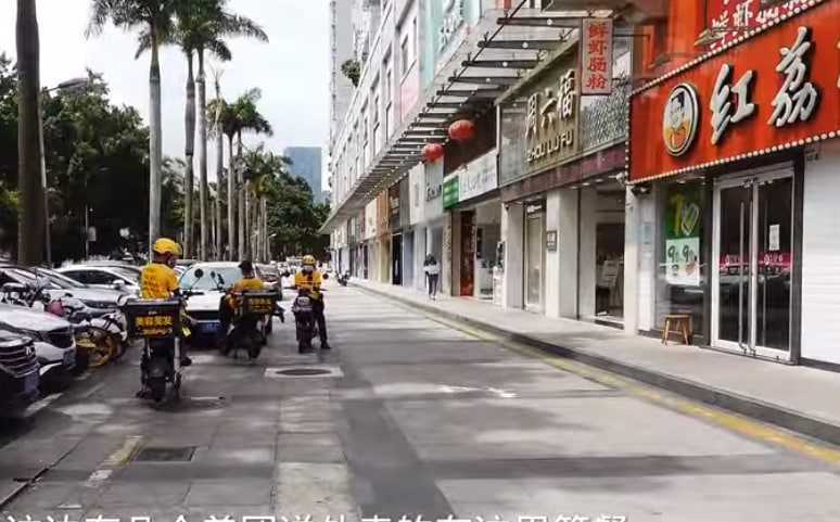 图1，2（广州黑人区） 、图3、4（深圳西丽商业街）图1，2（广州黑人区） 、图3、4（深圳西丽商业街）