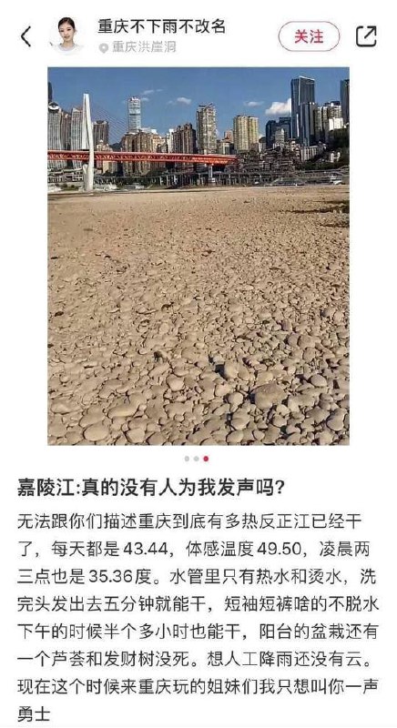 嘉陵江清零去河里玩马迎新