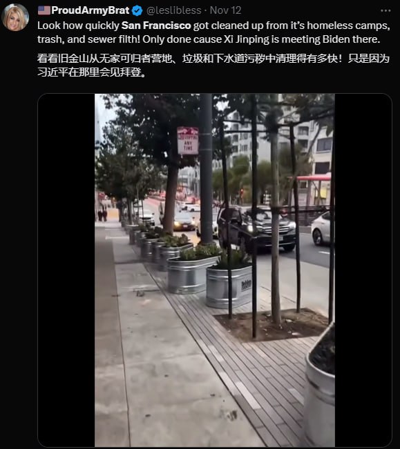 哎，旧金山为习近平的到来进行了一场花费2亿美元的全城市范围的文明创城运动哎，旧金山为习近平的到来进行了一场花费2亿美元的全城市范围的文明创城运动