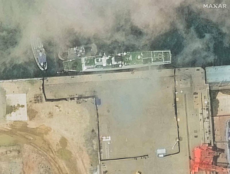 那搜XX的船拉回来维修了