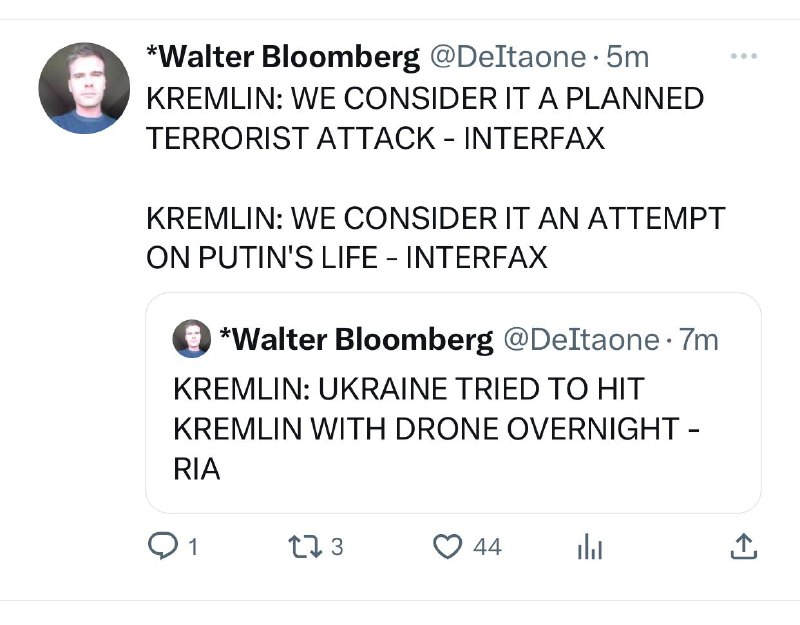 #墙国速报乌克兰用无人机在夜间攻击了克里姆林宫