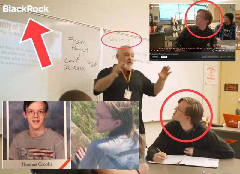 高中时期被校霸欺负的乖乖仔-枪手Thomas Matthew Crooks高中时期被校霸欺负的乖乖仔-枪手Thomas Matthew Crooks