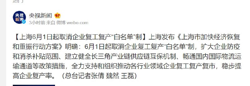 解封？复工复产？还早着呢🤡投稿By