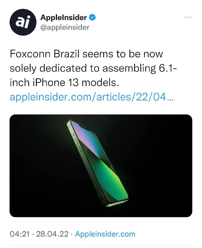 闢謠了！雖然iphone主力機型「暫時」改在巴西生產，但是外資走了還會回來的By
