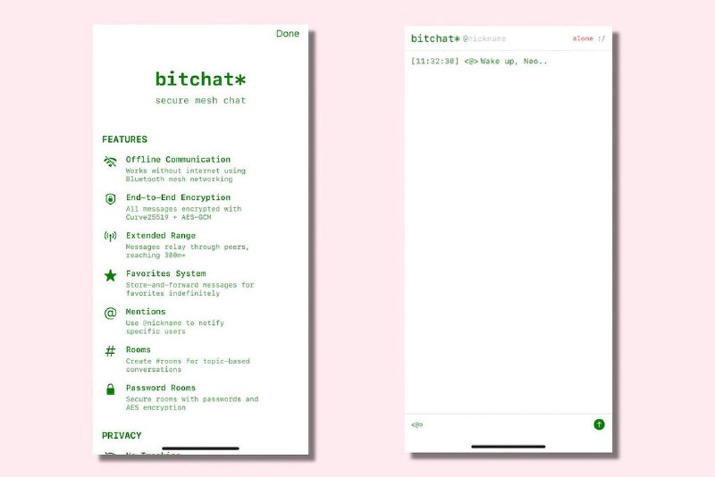 📡 Bitchat