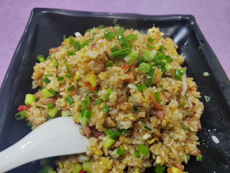 臘肉炒飯 一會就去吃掛爐烤鴨By