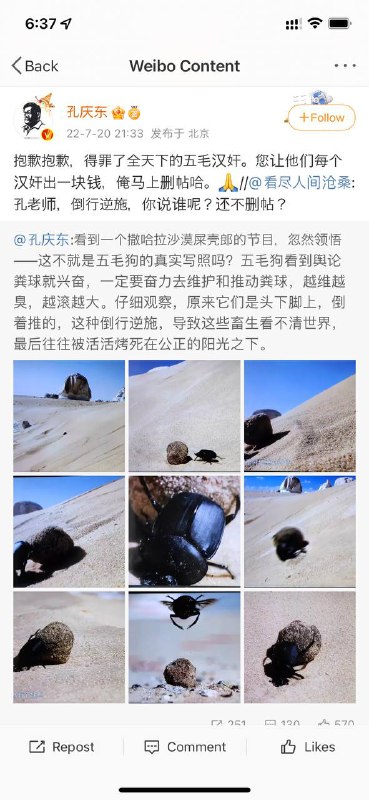 孔老师最近是怎么了，怎么总是在胡言乱语，您要是被境外敌对势力绑架了您就眨眨眼投稿By