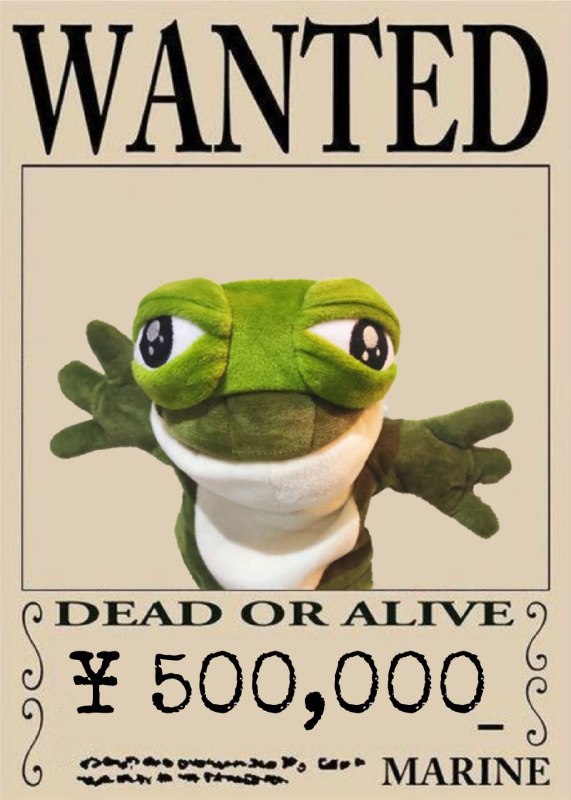 帮兔友们做一下蛙书记的通缉令😃By