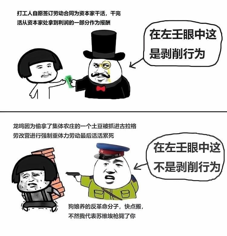 网左/粉红的双重标准