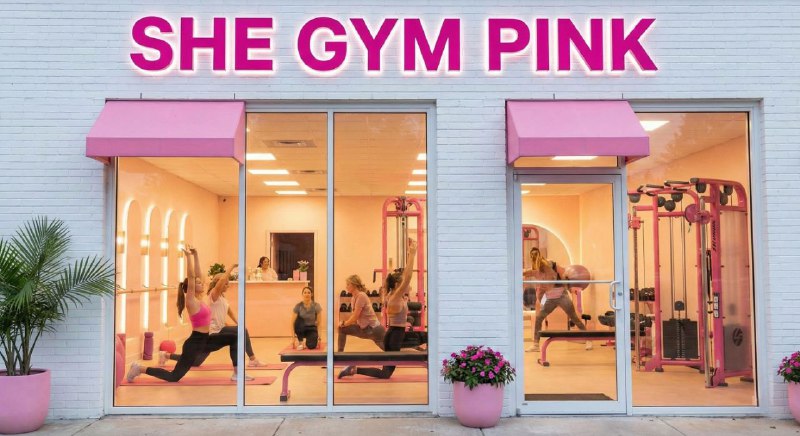 集美们今天健身了吗💪？#SheGymPink