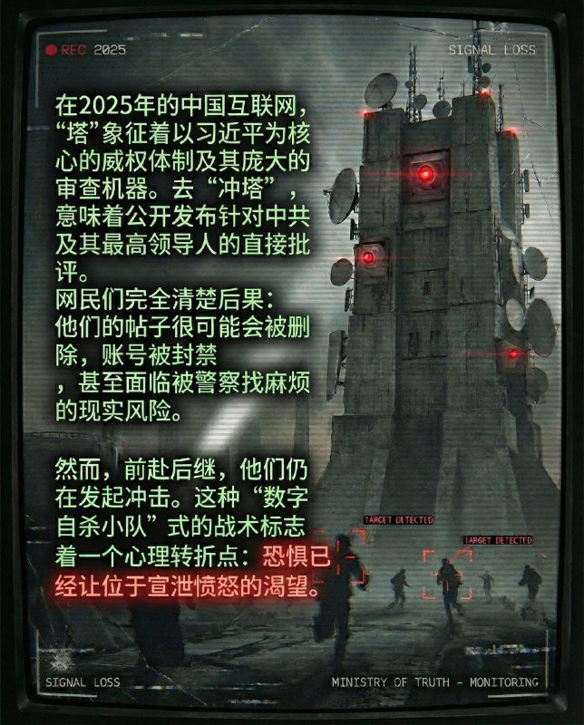 中国人权发布了一篇关于 #大冲塔运动 的文章