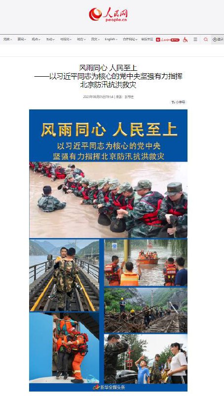 新华社发表文章