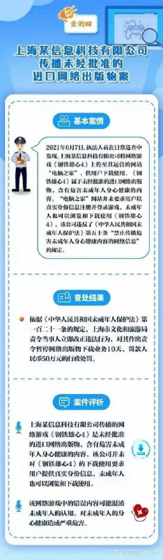 这个网站提供盗版的P社游戏，以违反未成年人保护法为由遭到处罚，好时代，来临力！#这下打击盗版了#铁拳砸到岁静🐰By