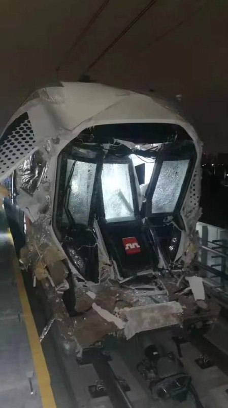 西安地铁10号线试车时，4月18日23