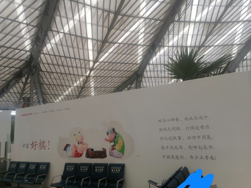 好的火车站标语，使我赢麻了❤️By