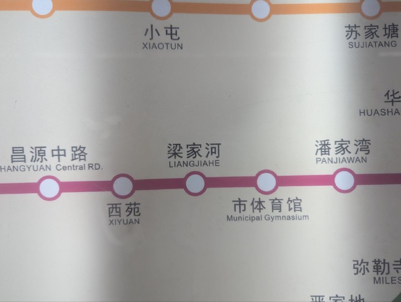 準備坐地鐵去梁家河扛