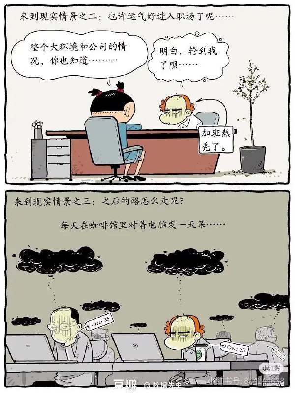 2015年停更润加后，《阿衰》作者猫小乐画的2025特别篇，看来作者没少关注墙内社会By