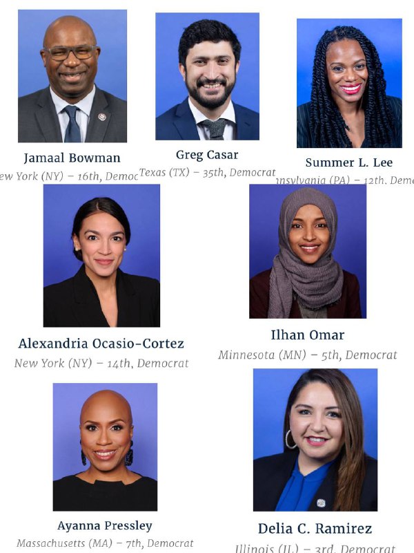 7 美眾院通過台灣保證法修正案 解除美台交往限制7個投反對票的如下，全員民主黨Dem.其中包括大名鼎鼎AOC和Omar.By