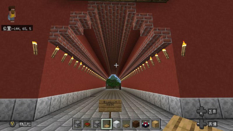 用Minecraft 创造了一个天安门广场