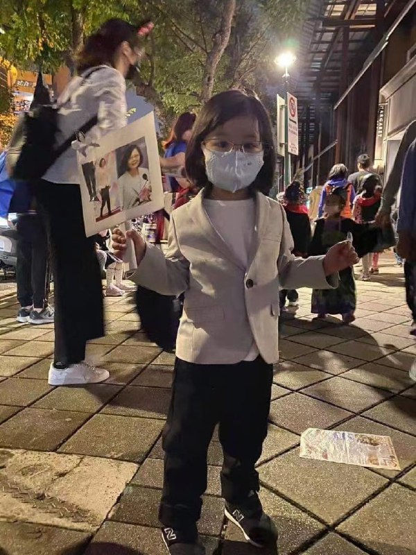 经典回顾，小朋友Cos小英总统🇹🇼By