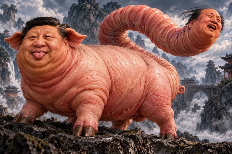 習近平和毛澤東的集合