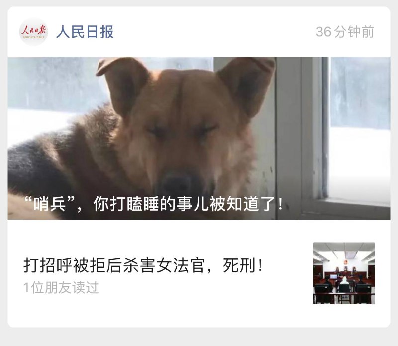 美国签证处说中国人是狗，人民日报也跟风说解放军战士是狗？