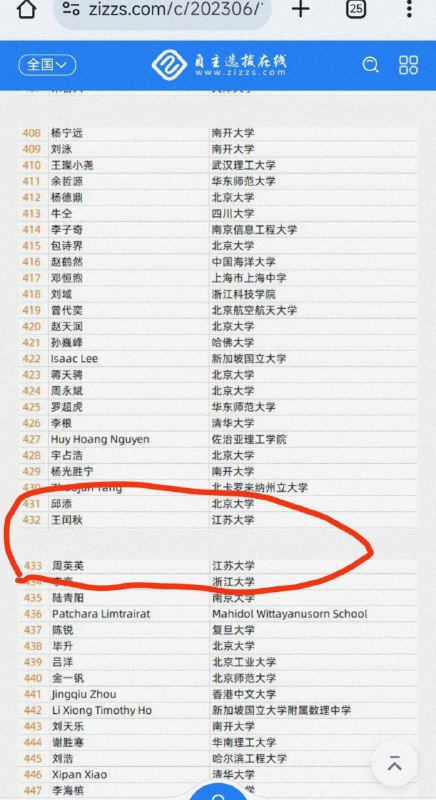 实锤来了！2023年阿里数学竞赛初赛中，姜萍老师王闰秋和他老婆周英英同分同排名，懂得都懂投稿By
