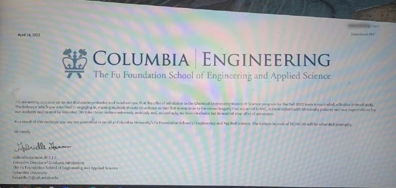 感谢 成功阻止了一次恐怖袭击