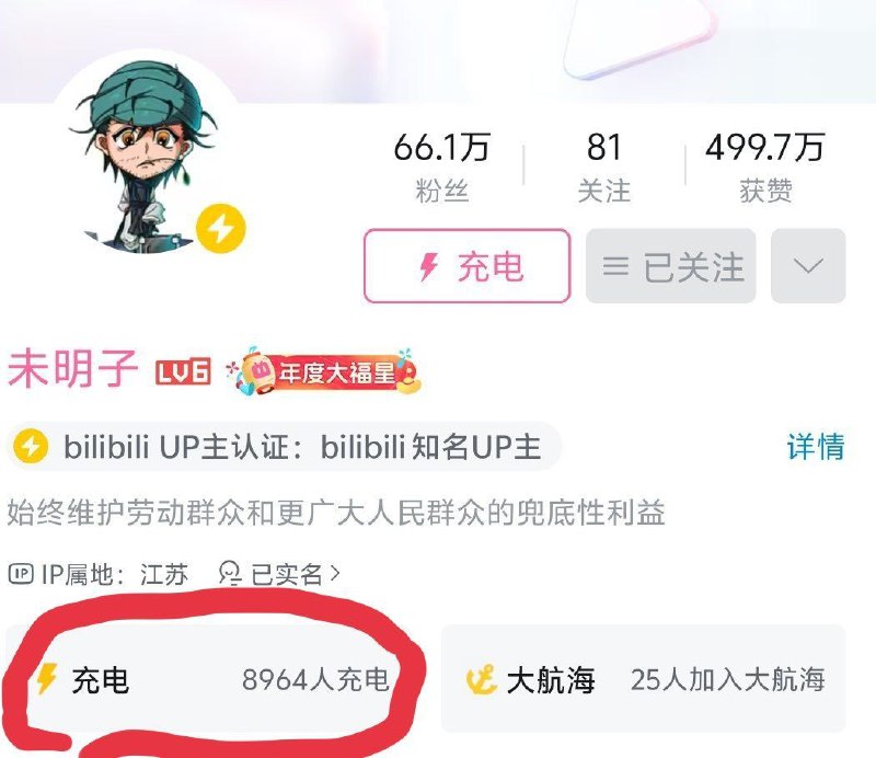 在中国，人们没有言论自由，只能靠给未明子充电来表达抗议，史称充电革命投稿By