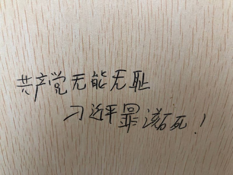 厕所没有海康威视，果然是最好写字的地方😁#厕所革命投稿By